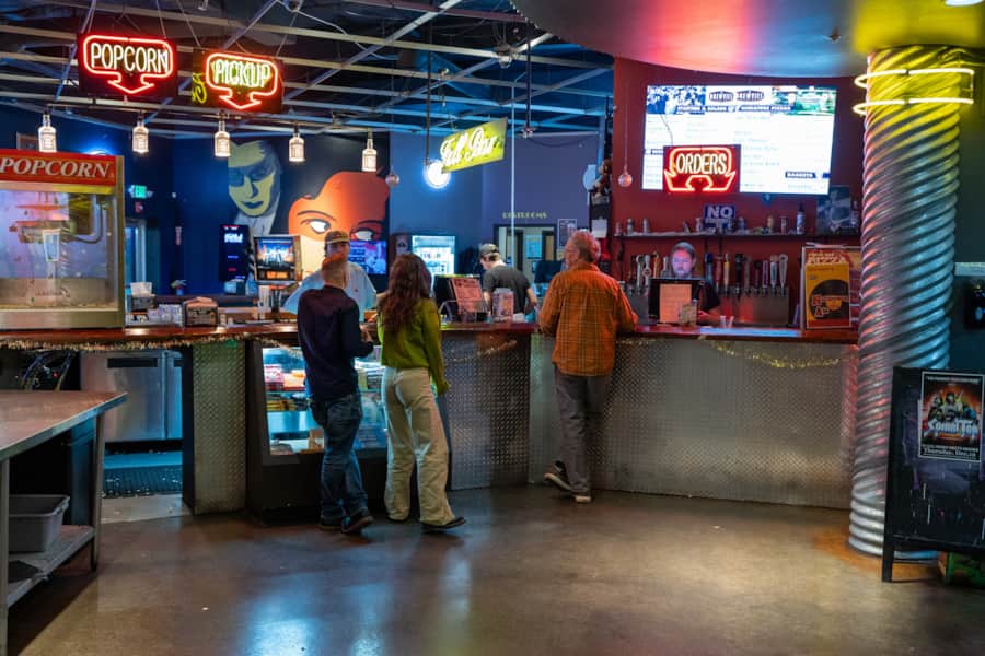 Brewvies Cinema Pub is a locally-owned theater that combines first-run and classic films with craft beer, cocktails and a full food menu.