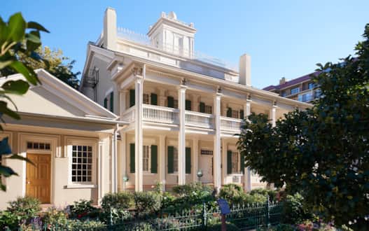 The Beehive House is a three-story historical home that housed three Church presidents.