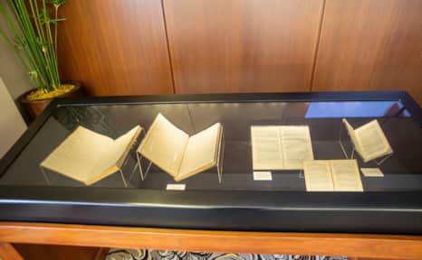 Admission is free, and access to the library’s reading room and materials are available by appointment.