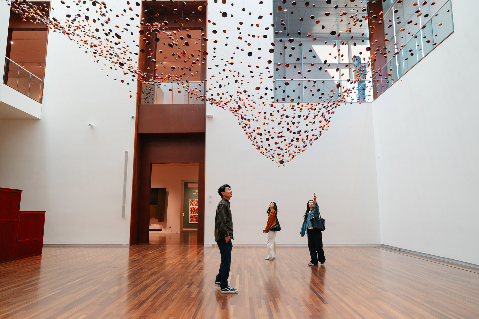 The Utah Museum of Fine Arts collection includes more than 21,000 works of art from across the globe, including paintings, sculptures, photography, mixed media, and works on paper.