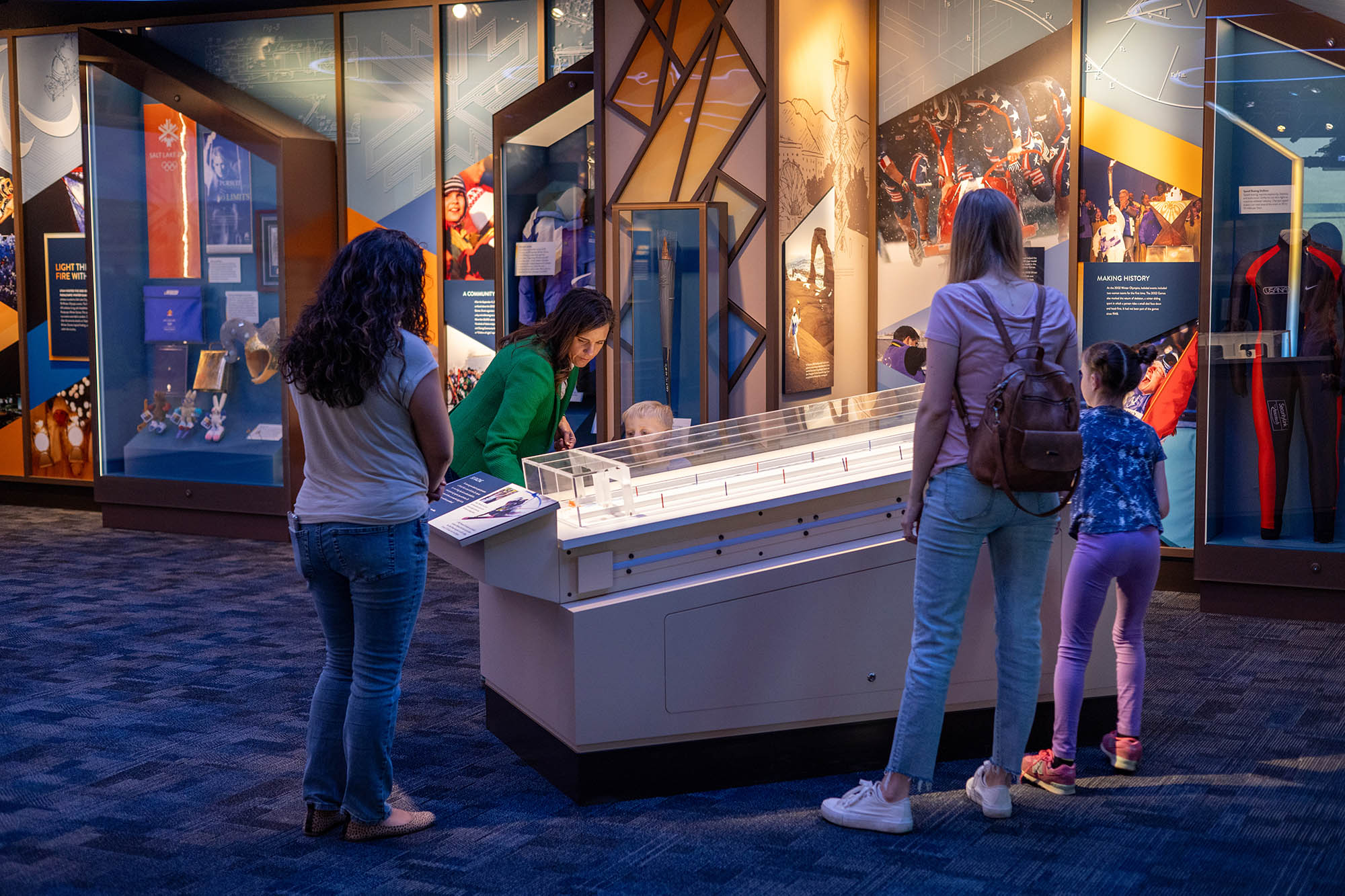 Inspiring Utah highlights the many achievements and innovations of the state, including the 2002 Olympic Winter games.