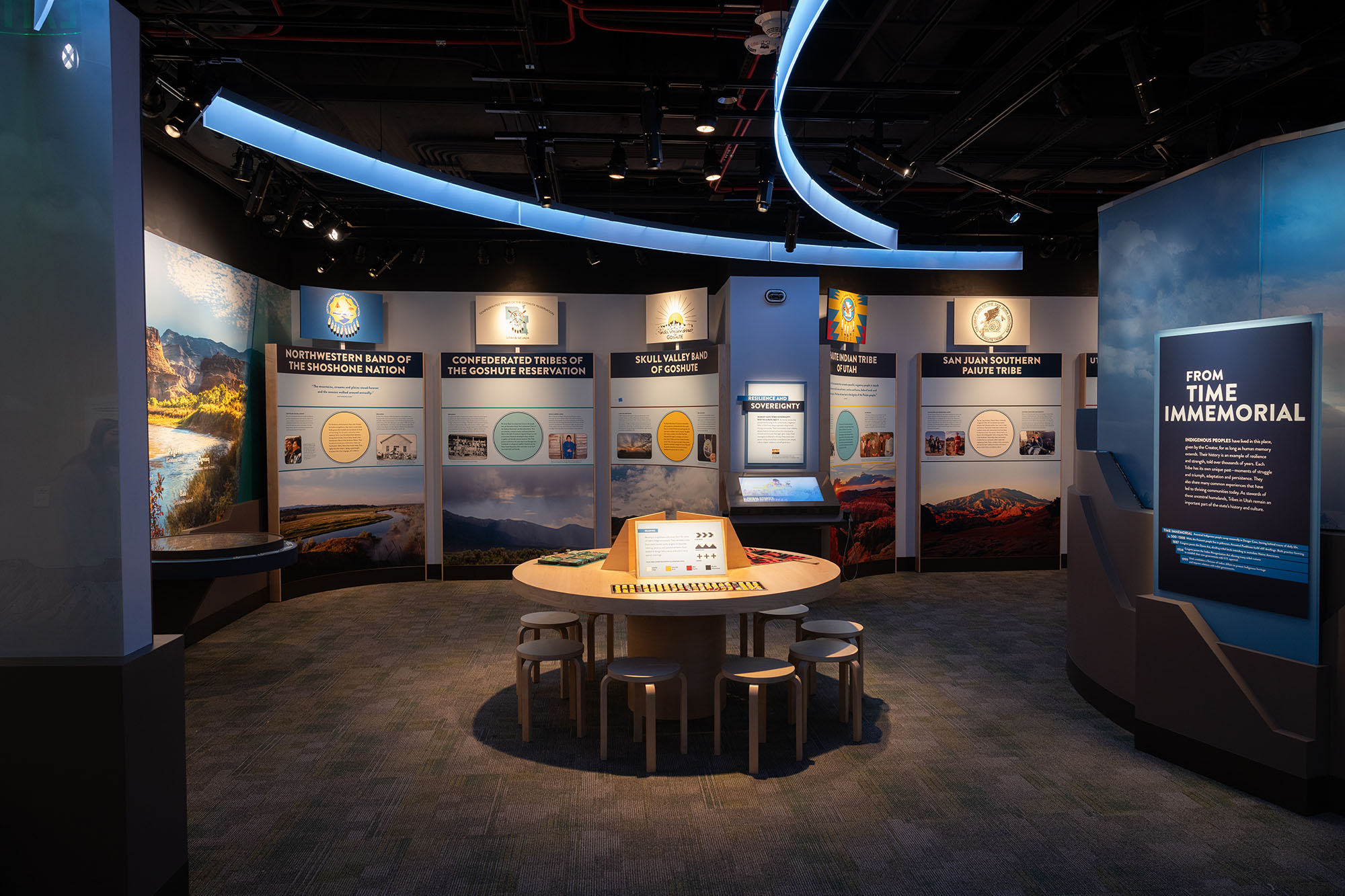 The Becoming Utah gallery gives visitors a closer look at the diverse cultures who have lived here and the early foundational stories of the region.