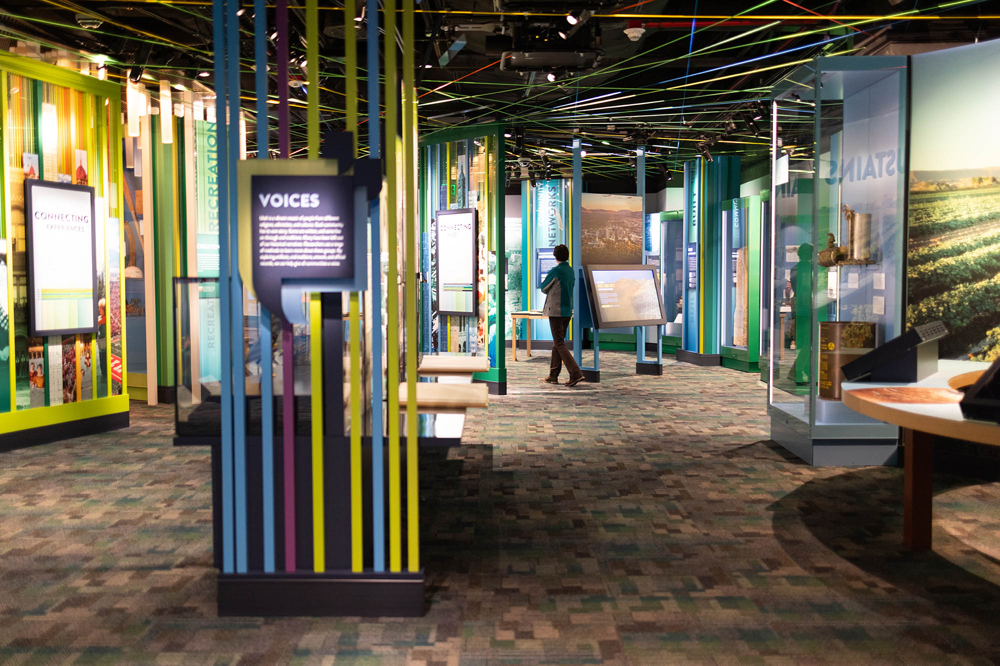 The Connecting Utah gallery is dedicated to Utah's vibrant character and sense of community.