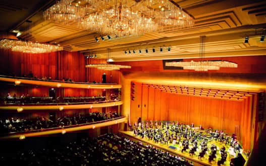 The Utah Symphony at Abravanel Hall.