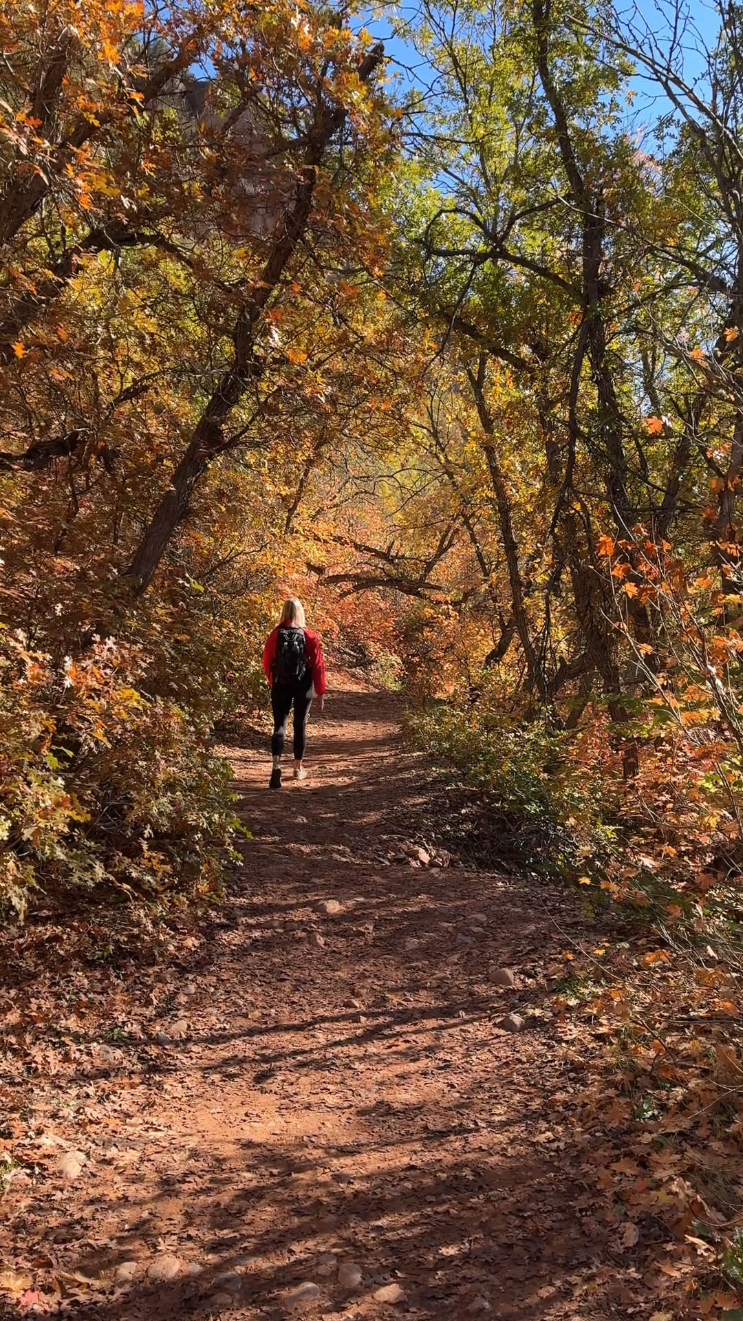 Start the hike to Fifth Water Hot Springs at the Three Forks Trailhead in Diamond Fork Canyon.