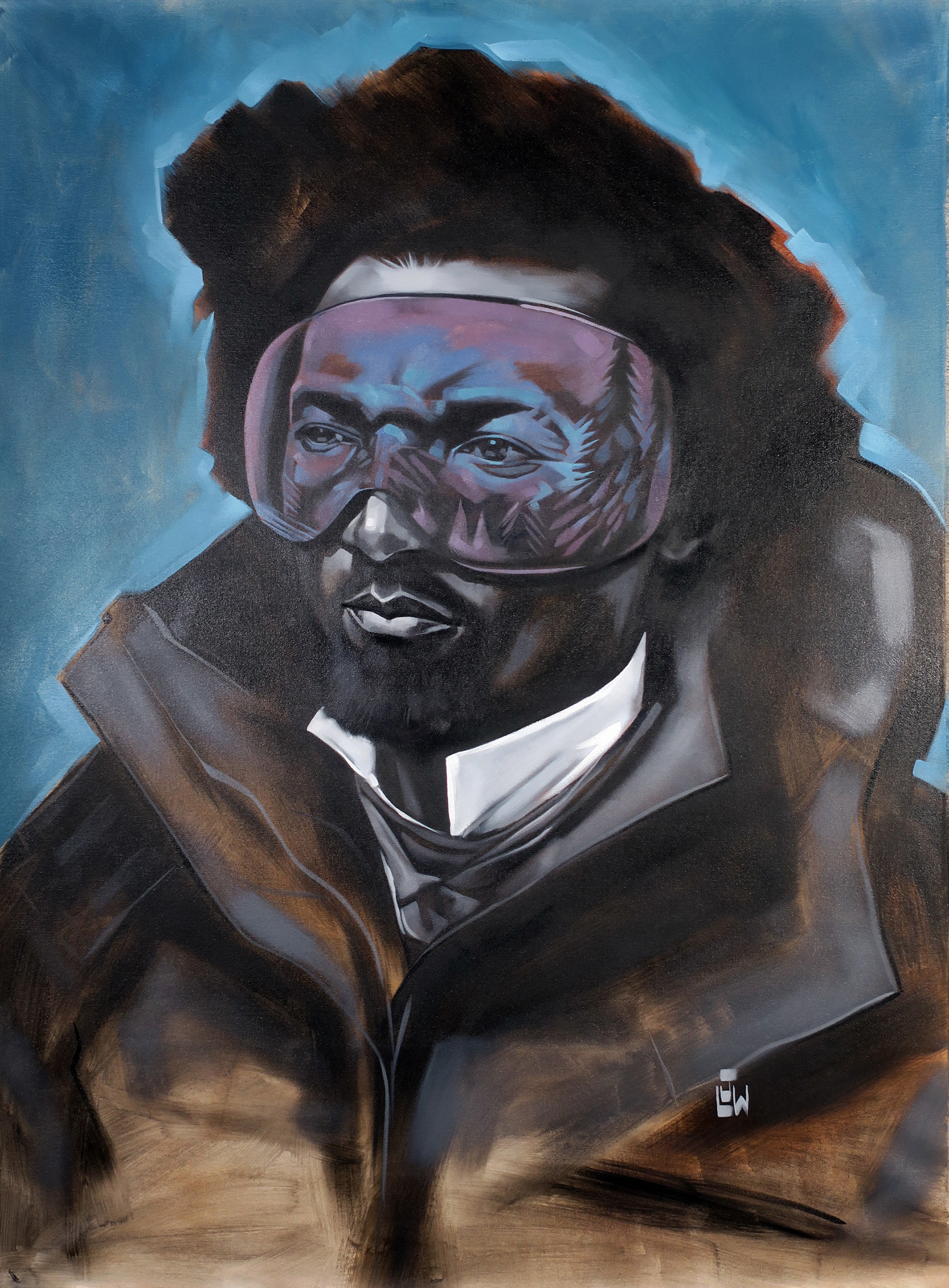 "Emancipation Peak" from the "Skiing in Color" series