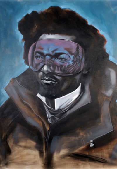 "Emancipation Peak" from the "Skiing in Color" series