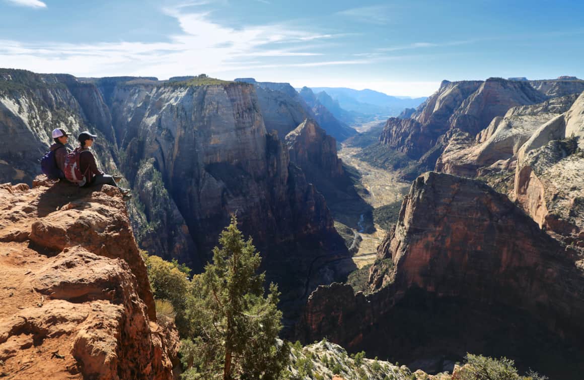 Consider hiring a local expert in the Zion area — guides and outfitters allow you to deeply experience the outdoors, without any planning or wayfinding stressors.