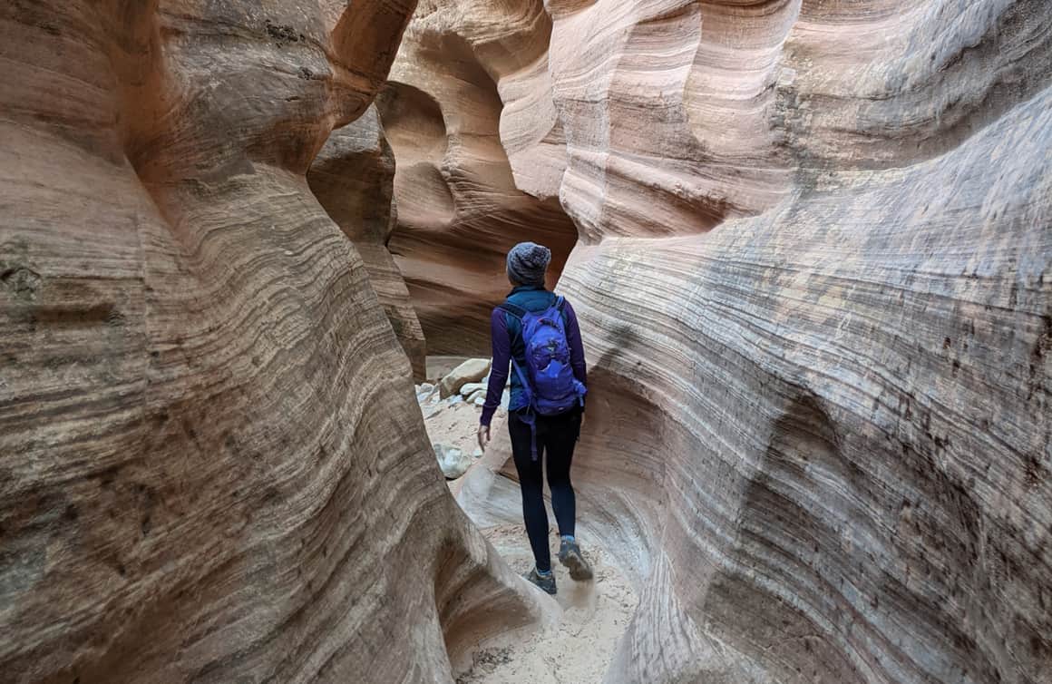Wedge, wiggle and wade your way through Zion's river-formed rock arteries