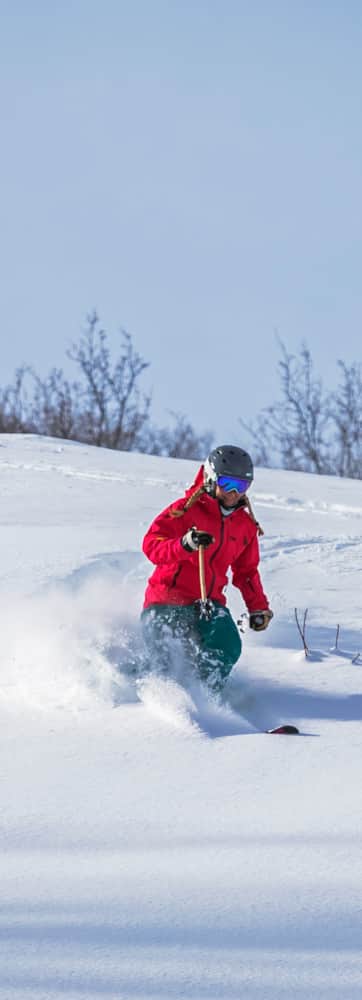 Skiing at Cherry Peak