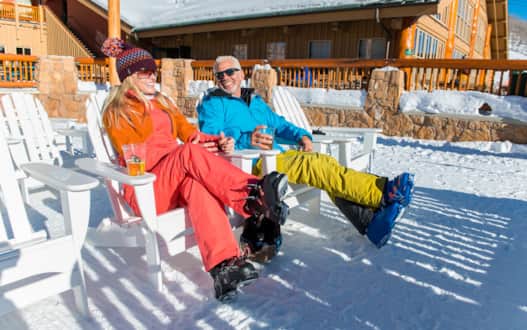 There’s nothing like a sunny apres ski in the springtime.