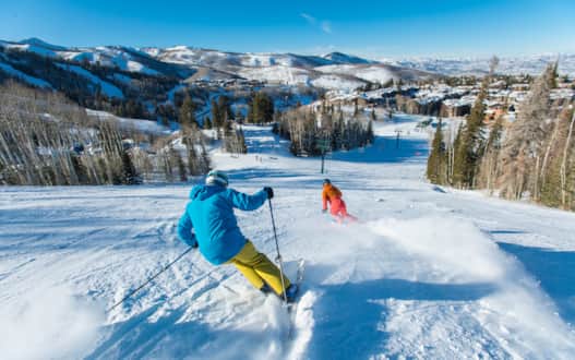 You'll find some perfectly manicured groomers at Deer Valley.
