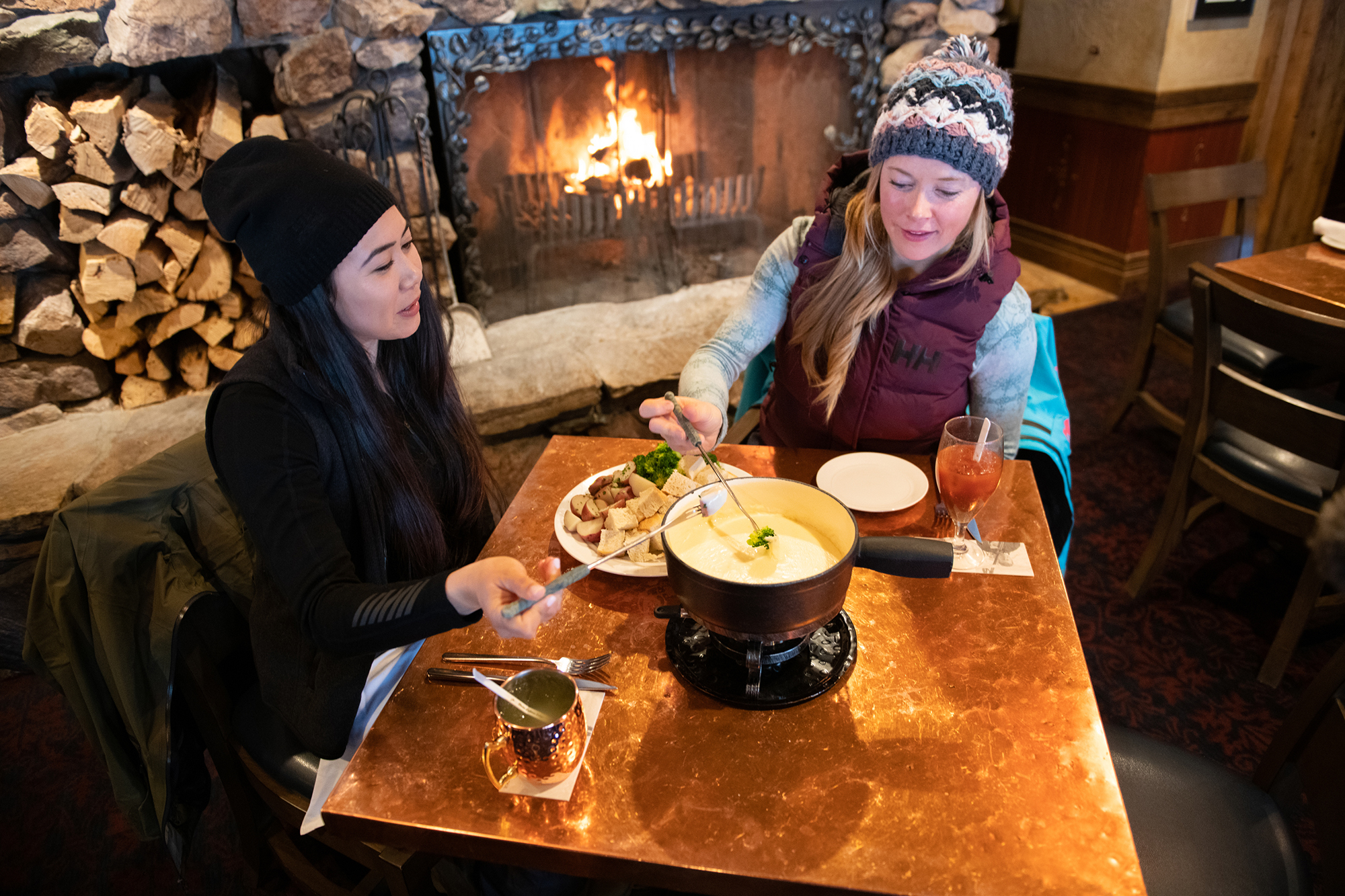 Nothing beats an après ski, especially during the holiday season. 