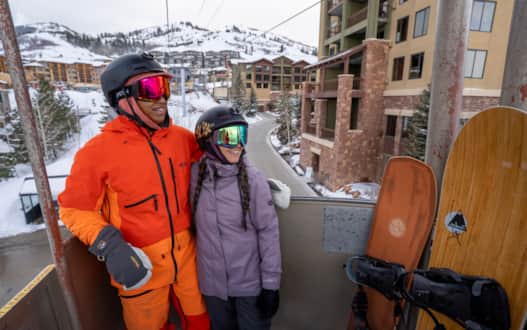 The Grand Summit is just steps from Park City Mountain's Orange Bubble Express and Red Pine Gondola, making it a perfect home base for a family ski trip.