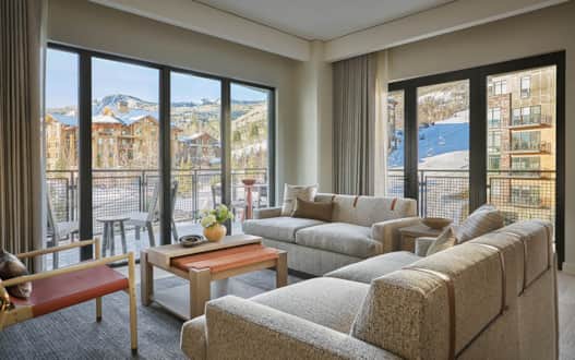 Take in the stunning mountain views during your stay in one of the Peak View rooms.