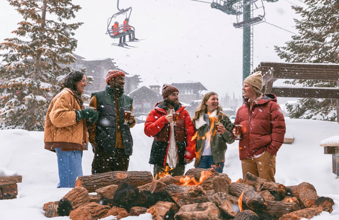With less skiers on the mountain, you can spend more time enjoying the resort's beautiful lodges and amenities.