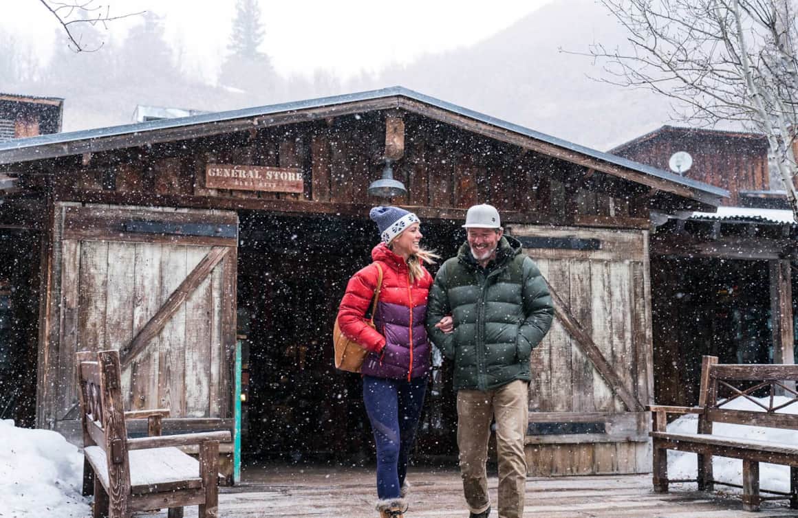 A mountain resort overnight is undeniably romantic.