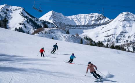 At Sundance Mountain Resort, you can hit the slopes in winter or have family-friendly adventures in the warmer months.