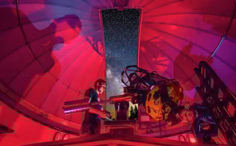 See the stars up close at the Huntsville Astronomic and Lunar Observatory.