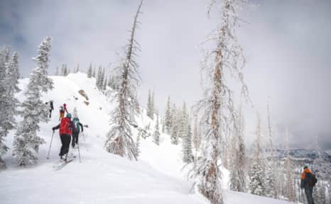 The group continues their route through the Uinta Mountains.