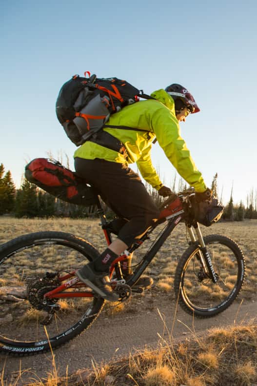 A breathable, waterproof or highly water-resistant jacket is a must for winter adventuring in Southern Utah.