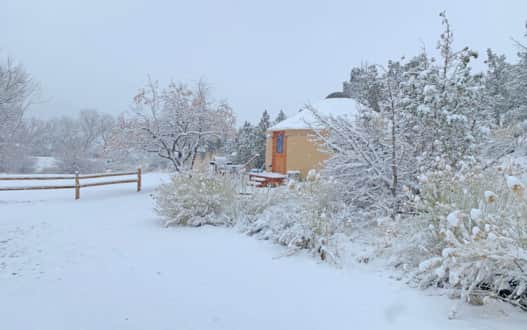 Escalante Yurts provides all the luxurious and comforts of a modern hotel room within a natural setting ensconced with peace and solitude.