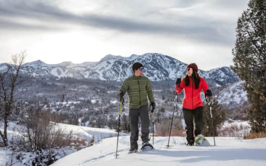 Snowshoeing in Ogden