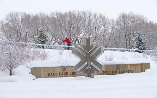 Soldier Hollow Nordic Center is home to competitive Nordic skiers and Olympic hopefuls, but the 20-mile course is also open to the public.