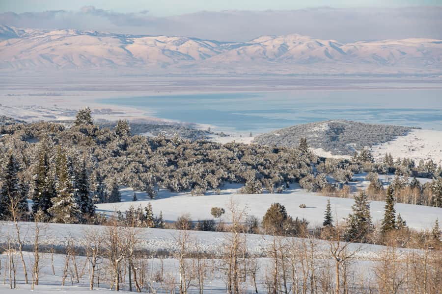 Winter at Bear Lake offers a vastly different experience than the bustling summertime.