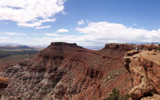 View from the point, start of the South Rim trail.
