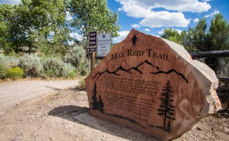 Entrance to the Max Reid Paiute ATV trail