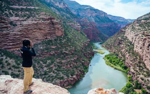 Take advantage of the many hiking opportunities to view native american rock art, skiffs abandoned by early river-explorers, abandoned ranches, and even a prohibition-era whiskey outpost.