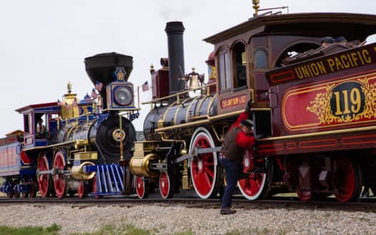 One of the greatest technological achievements of the 19th century is the completion of the first transcontinental railroad across the U.S.