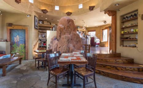 Xetava boasts a unique layout with beautiful hand-carved wood and desert views.