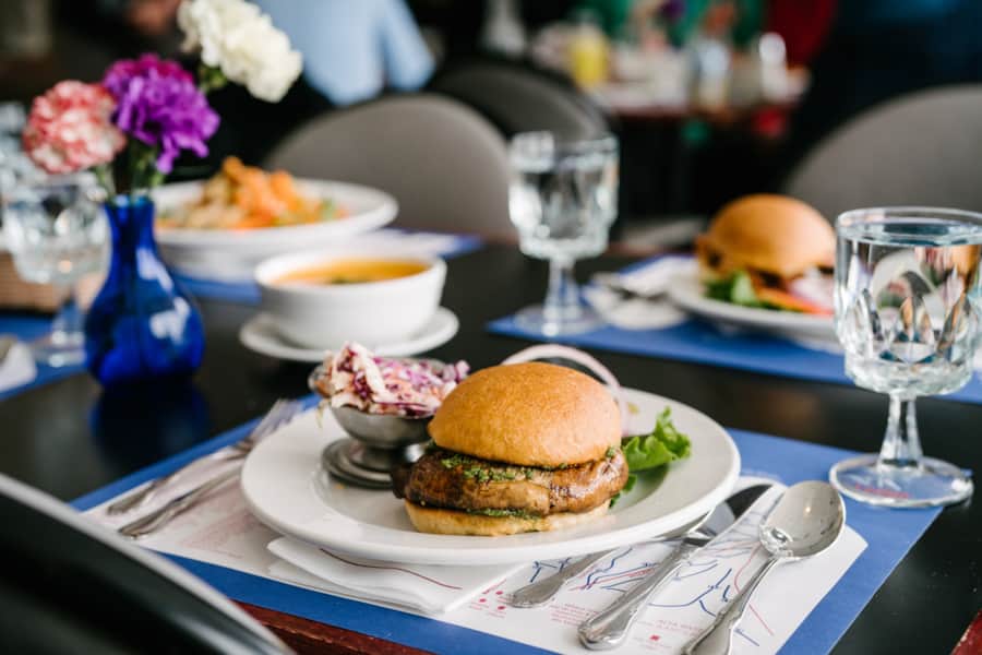 During the winter, Alta Lodge serves breakfast, lunch and dinner. Afternoon tea is also served.