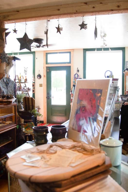 The Jackalope Trading Company in Monticello features locally-made artisan goods and jewelry.