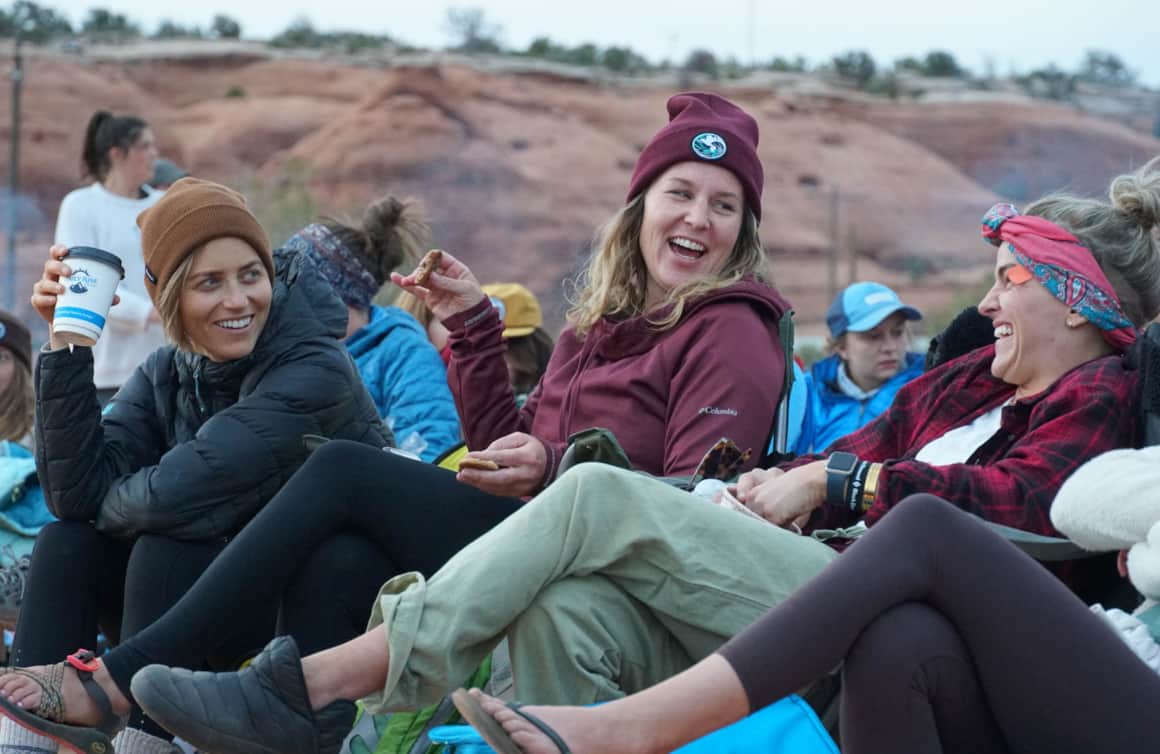About 45 percent of women come to retreats solo, but leave with new friends and a renewed sense of self and belonging.