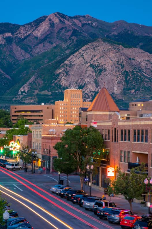 Sunset on Ogden.