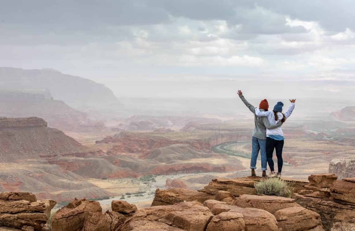 If undisturbed is what you seek, Lake Powell in the winter delivers.