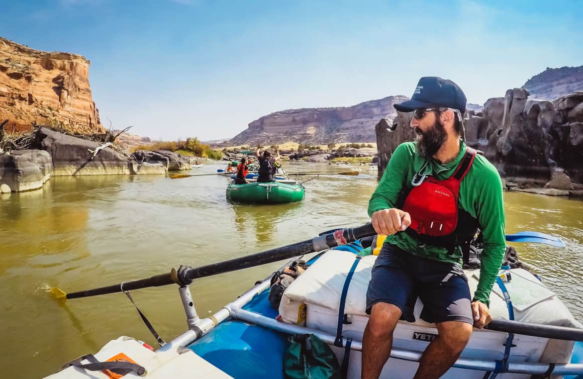 Rafting with the National Ability Center.