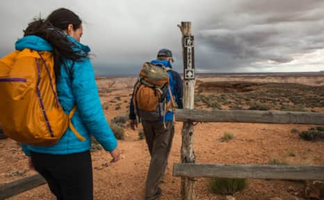 Avoid damaging the fragile soil by staying on marked trails and roads and using existing campsites.