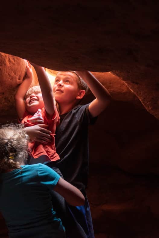 The geological formations in The Swell are otherworldly, beckoning to be explored again and again. You're always set to find something new each trip.
