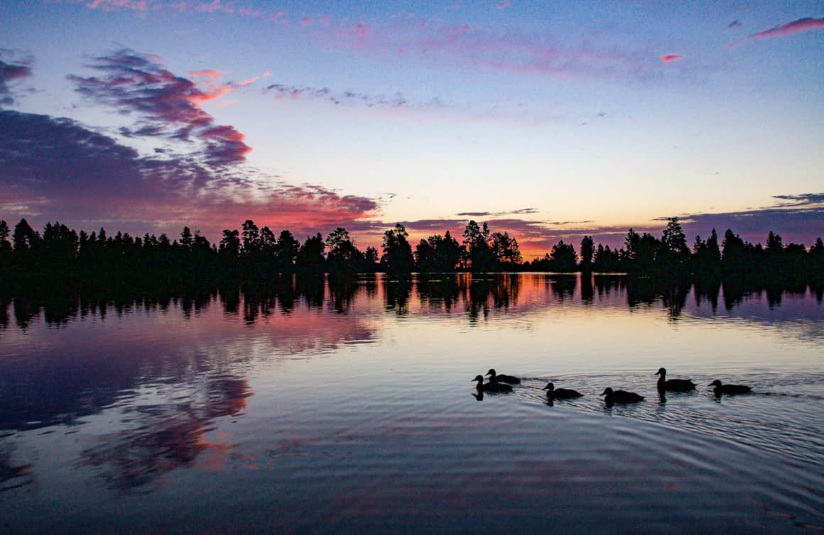 Also nearby is East Green's Lake, a spur of the Canyon Rim Trail.