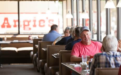 Angie’s is a classic, small-town diner offering a full menu of homemade food from scratch.