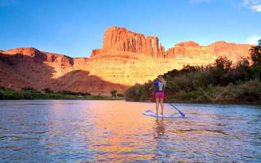 SUP'n along the Colorado