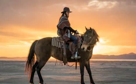 The island is ideal for riding with its sandy trails that are easy on hooves.