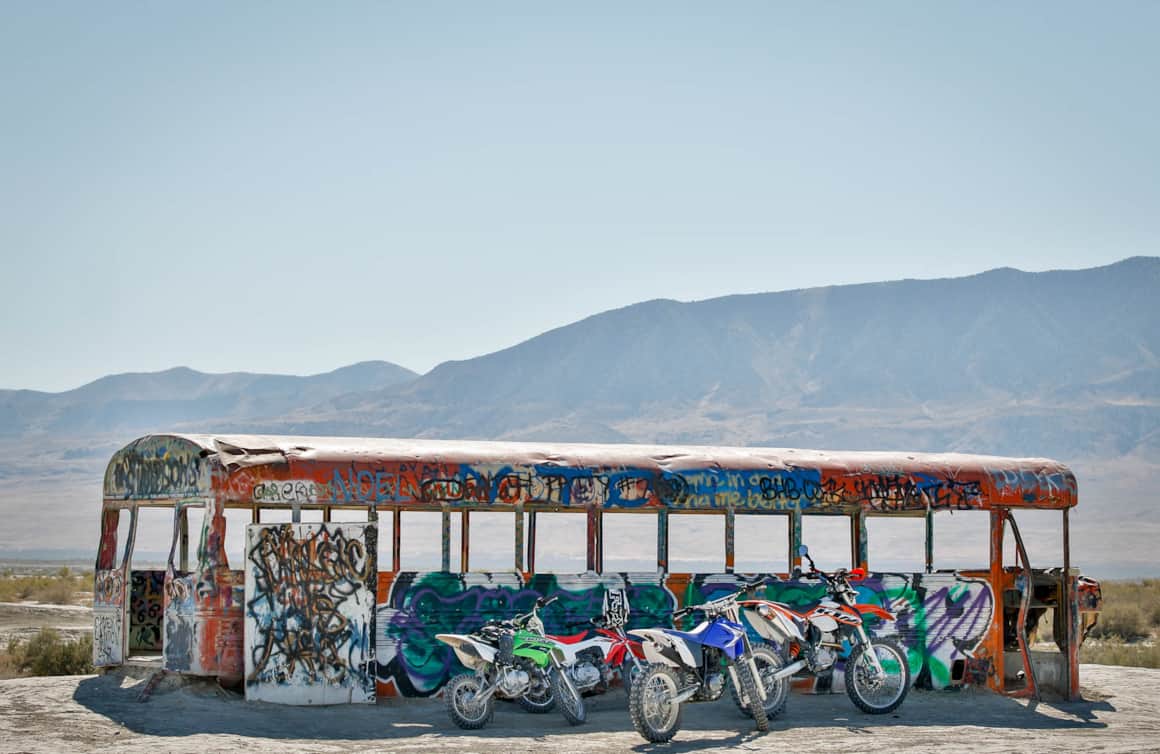 It's not hard to get a great photo at the flats, especially with some fun art installations around.
