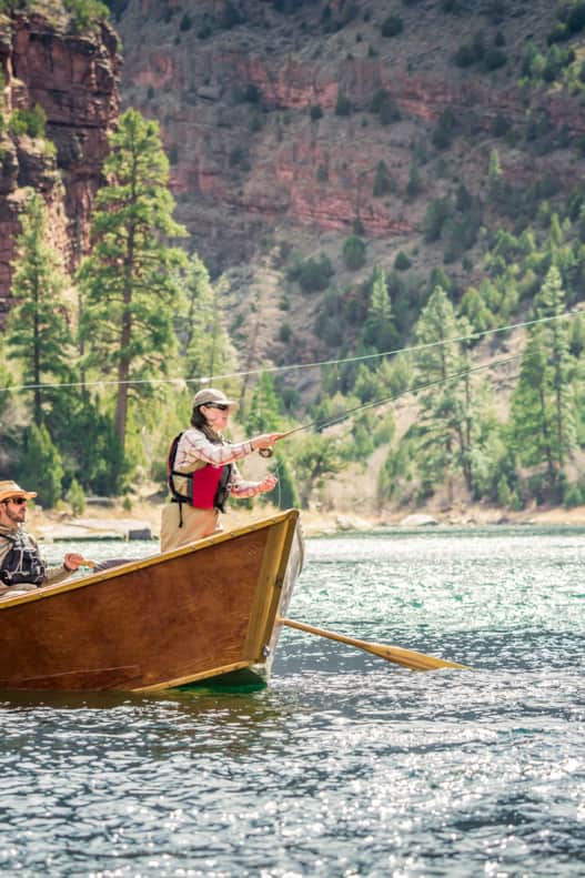Casting on the Green River.