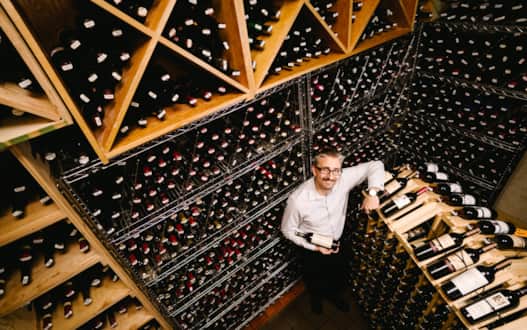 When Barbier began work at The Aerie, there were 50 wines available for bottle service or by the glass. Now, there are 1,200 selections on hand.