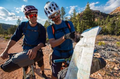 In areas with spotty cell service, maps are a must.